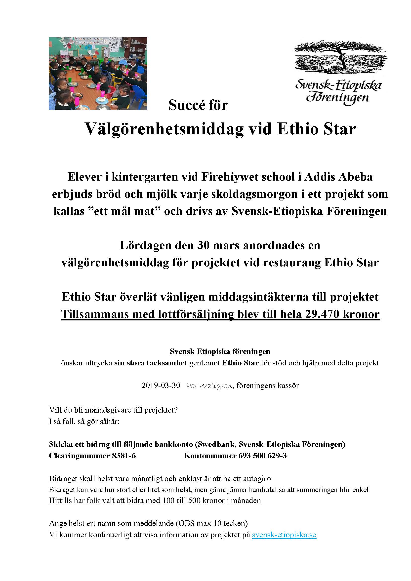 Sponsorlunch 30 mars 2019